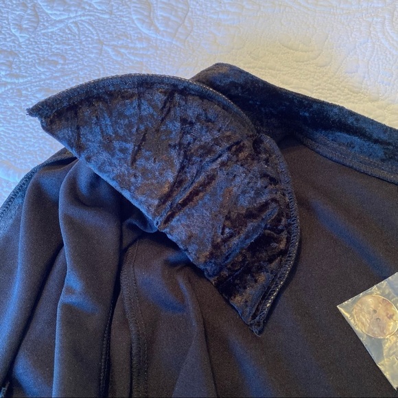 The Avenue Vintage NWT Velvet Black Jacket - 18 - Picture 7 of 11